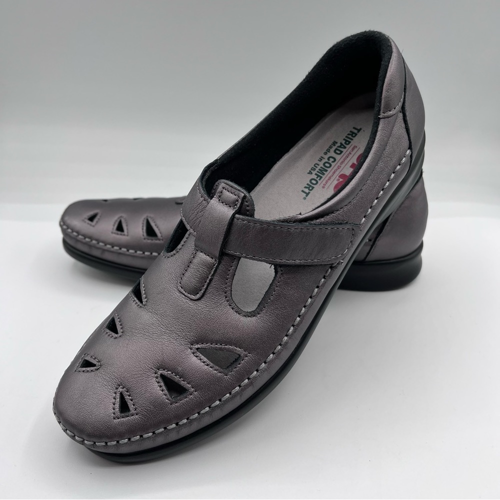 SAS Santolina Roamer Leather Flat Loafer Size 8 1/2